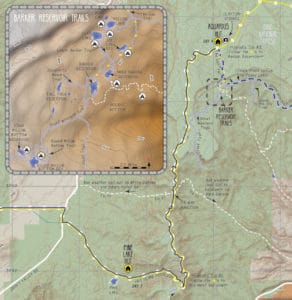 The Aquarius Trail Route Segment 4