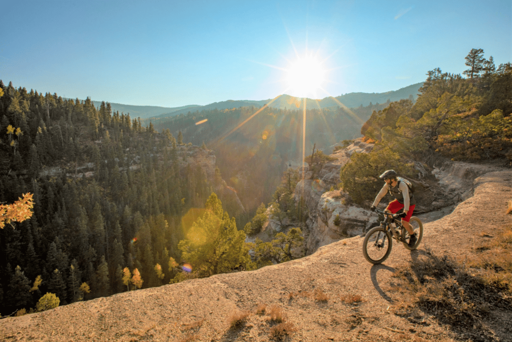 Mountain biking in Brian Head, Utah (Photo: Ryan Salm/Visit Utah)