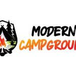 modern campground logo